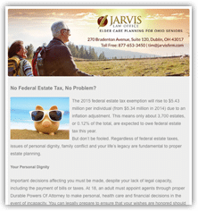 Sign Up For Our Free Monthly E-Newsletter - Jarvis Law Office