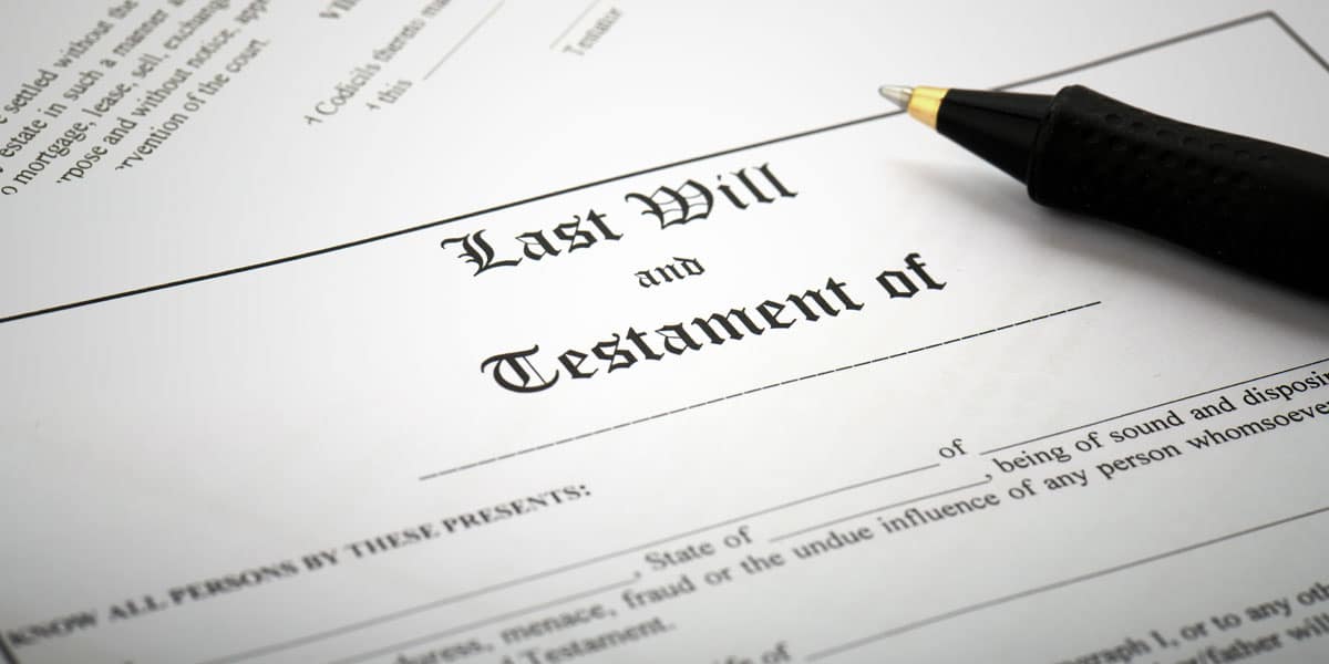 1. Last Will and Testament